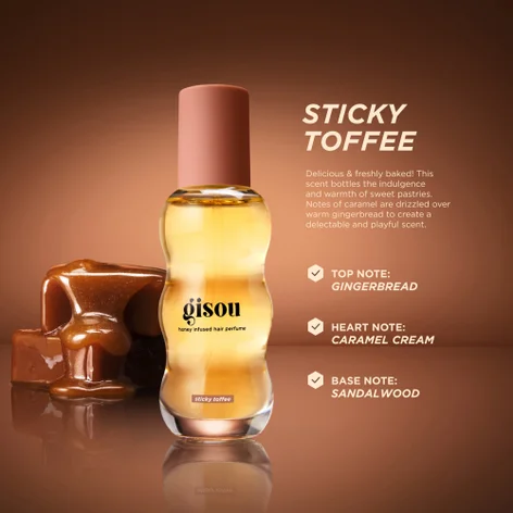 Купить GISOU Honey Infused Hair Perfume - Sticky Toffee на Beautystorage.ru. Быстрая доставка по России и СНГ.