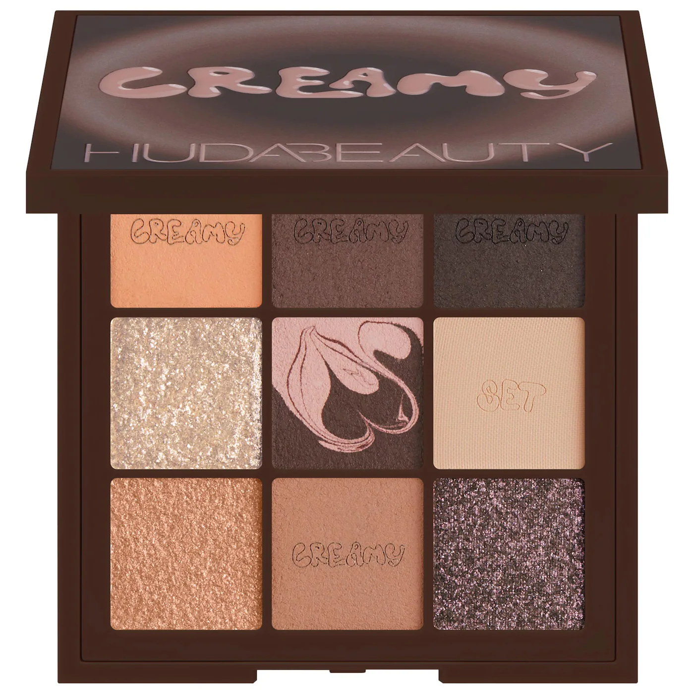 HUDA BEAUTY Creamy Obsessions Eyeshadow Palette купить в Beauty Storage. Быстрая доставка по России и СНГ.
