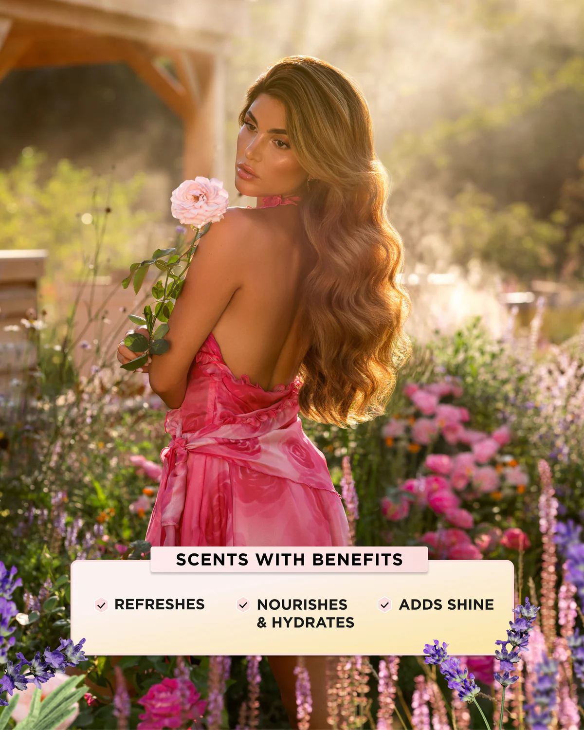 GISOU Honey Infused Hair Perfume - Lavender Berry купить в Beauty Storage. Быстрая доставка по России и СНГ.
