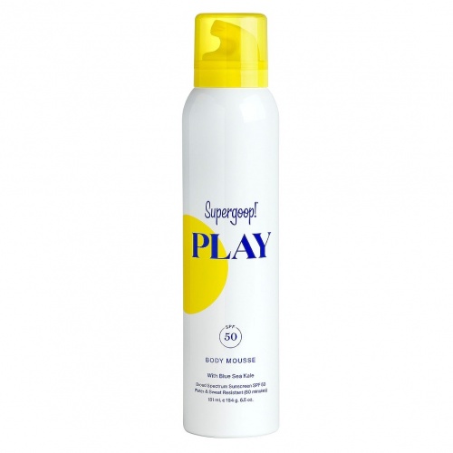 SUPERGOOP! PLAY Body Mousse SPF 50 купить в Beauty Storage. Быстрая доставка по России и СНГ.