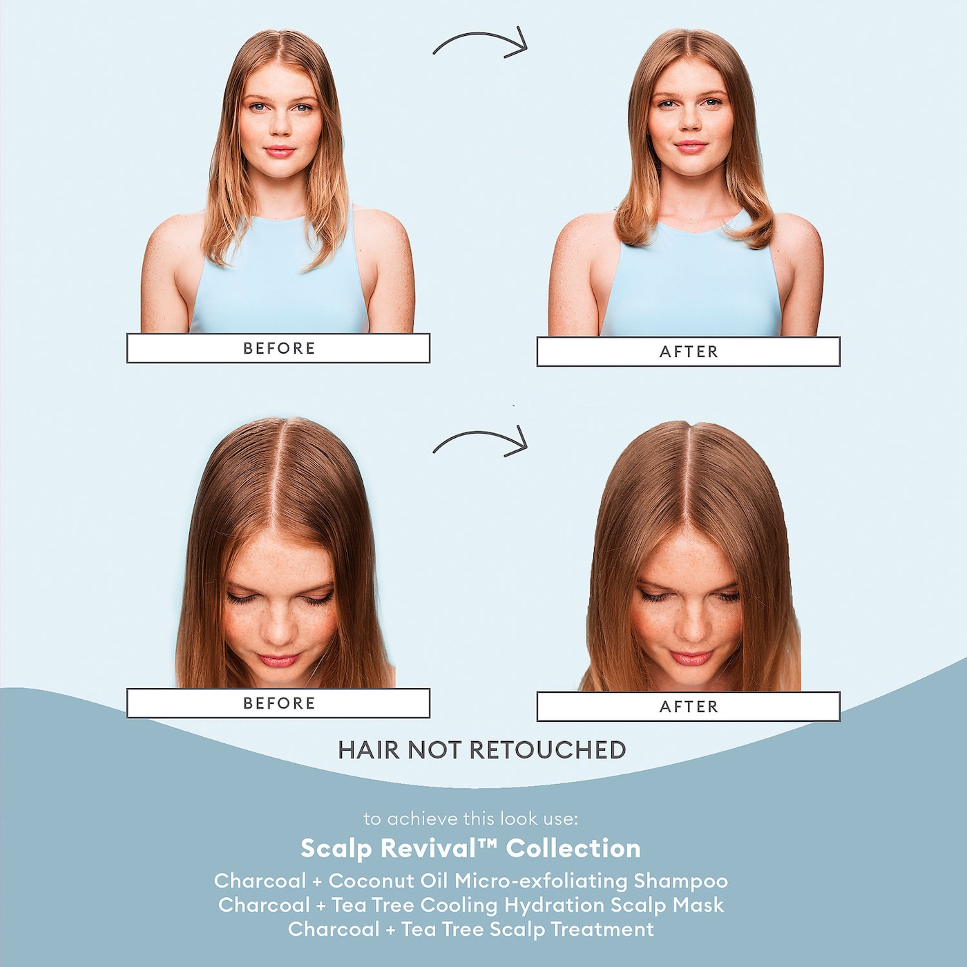 BRIOGEO Scalp Revival™ Charcoal + Tea Tree Cooling Hydration Mask for Dry, Itchy Scalp and Brush купить в Beauty Storage. Быстрая доставка по России и СНГ.
