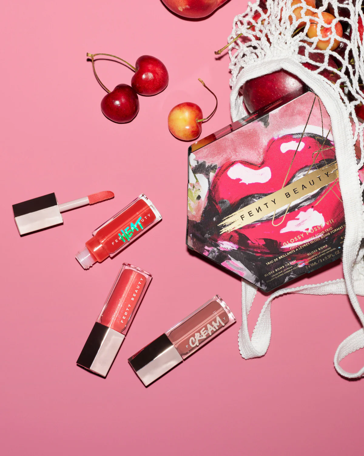 FENTY BEAUTY Glossy Posse Volume 7.0 Full-Size Gloss Bomb Trio купить в Beauty Storage. Быстрая доставка по России и СНГ.
