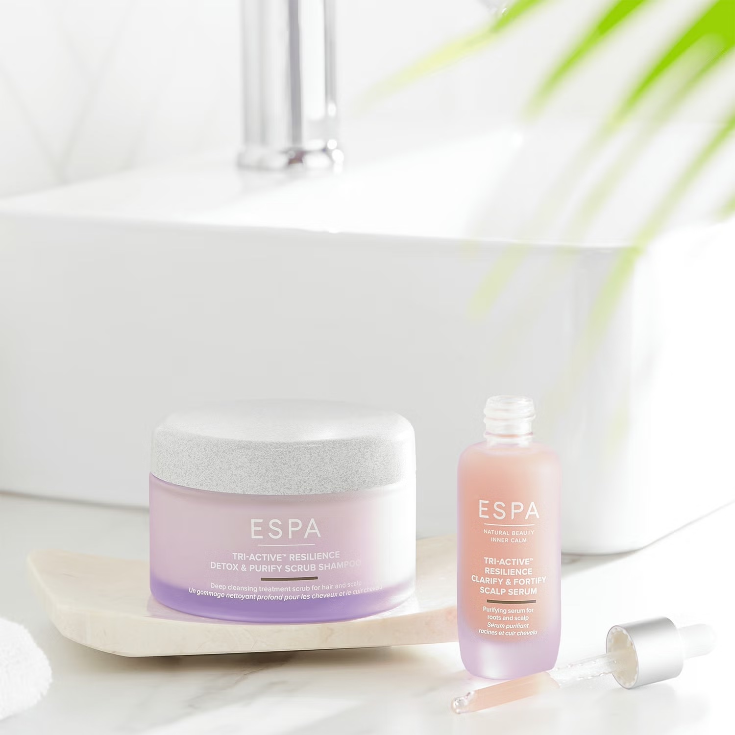 ESPA Tri-Active™ Resilience Detox & Purify Scrub Shampoo купить в Beauty Storage. Быстрая доставка по России и СНГ.