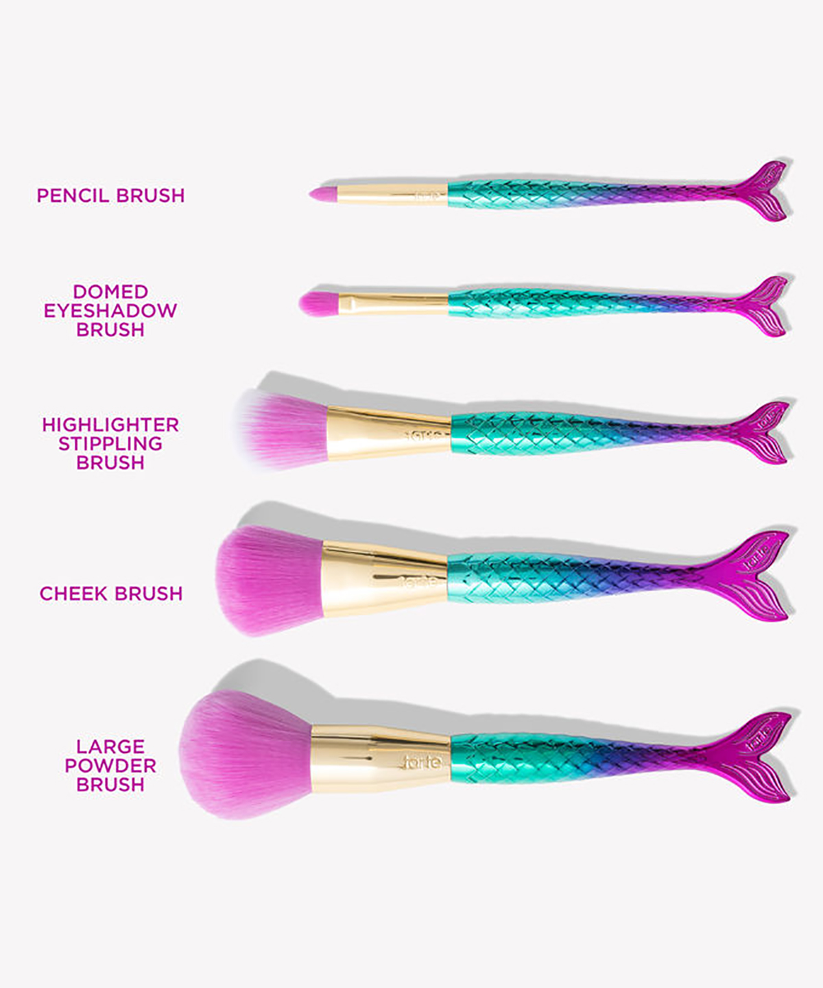 TARTE Minute to Mermaid Brush Set