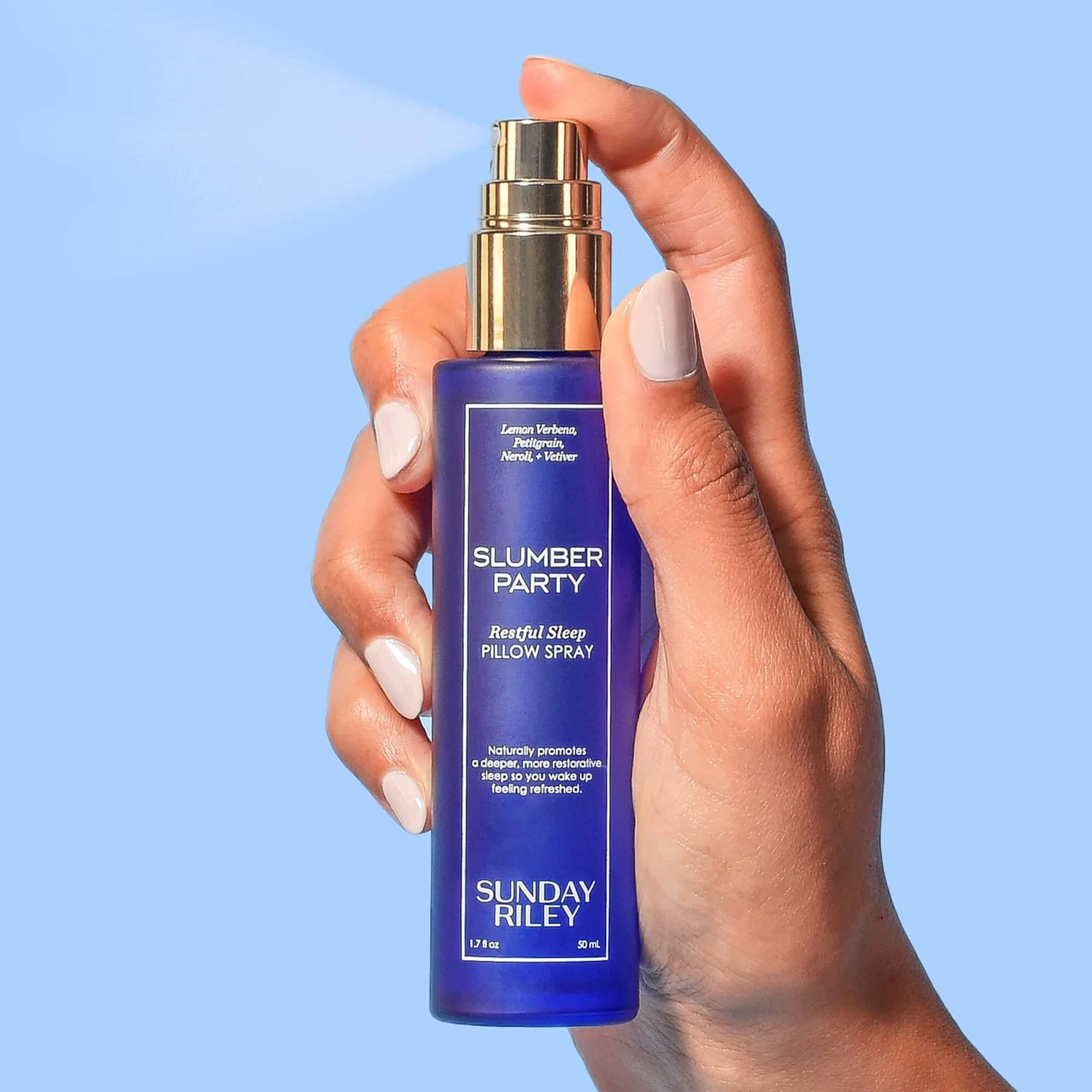 SUNDAY RILEY Slumber Party Restful Sleep Pillow Spray купить в Beauty Storage. Быстрая доставка по России и СНГ.
