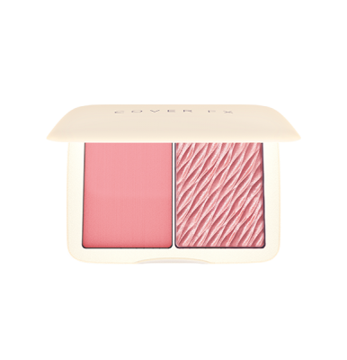 COVER FX Monochromatic Matte + Shimmer Blush Duo - Mojave Mauve