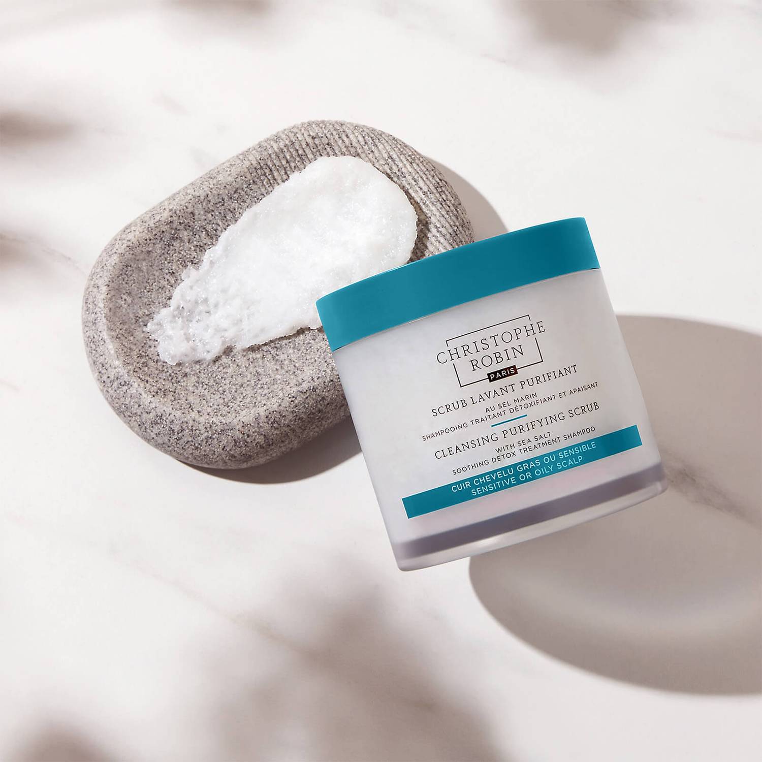 CHRISTOPHE ROBIN Cleansing Purifying Scrub With Sea Salt купить в Beauty Storage. Быстрая доставка по России и СНГ.
