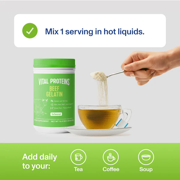 VITAL PROTEINS Beef Gelatin купить в Beauty Storage. Быстрая доставка по России и СНГ.