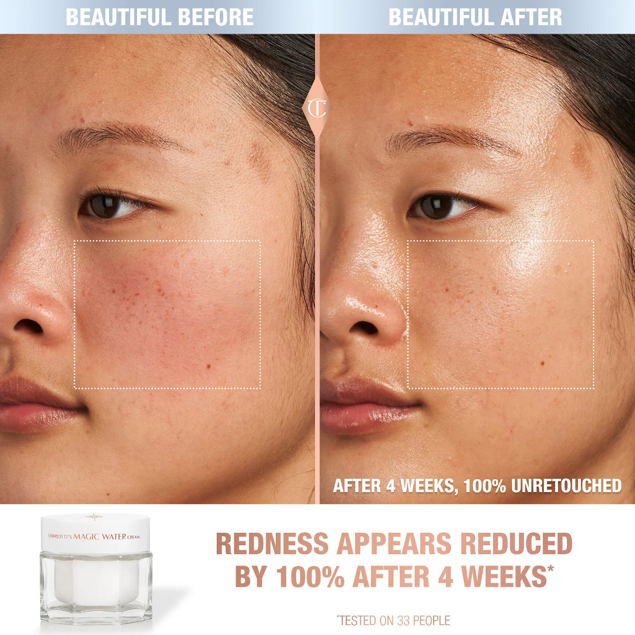 CHARLOTTE TILBURY Magic Water Cream Refillable Gel Moisturizer with Niacinamide купить в Beauty Storage. Быстрая доставка по России и СНГ.