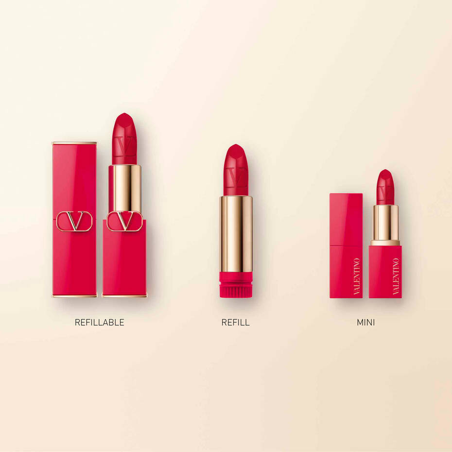 VALENTINO BEAUTY Rosso Valentino Refillable Lipstick купить в Beauty Storage. Быстрая доставка по России и СНГ.