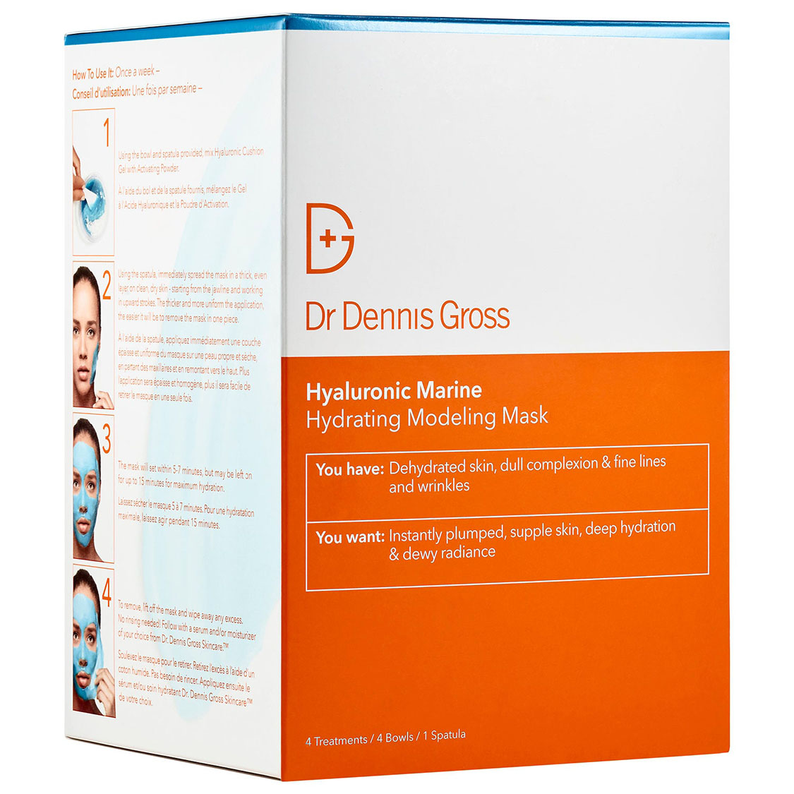 DR. DENNIS GROSS SKINCARE Hyaluronic Marine Hydrating Modeling Mask