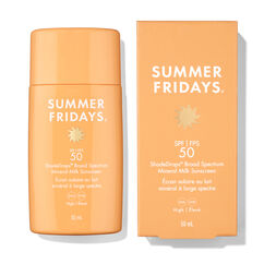 Купить SUMMER FRIDAYS ShadeDrops Broad Spectrum SPF50 Mineral Milk Sunscreen на Beautystorage.ru. Быстрая доставка по России и СНГ.