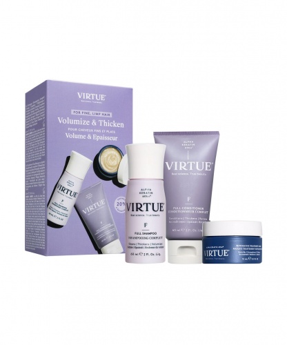 VIRTUE Discovery Kit - Volumize & Thicken (2 x 60ml, 15ml)