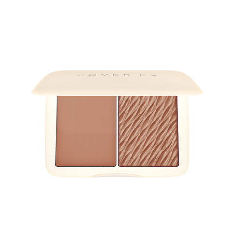 COVER FX Monochromatic Matte + Shimmer Bronzer Duo