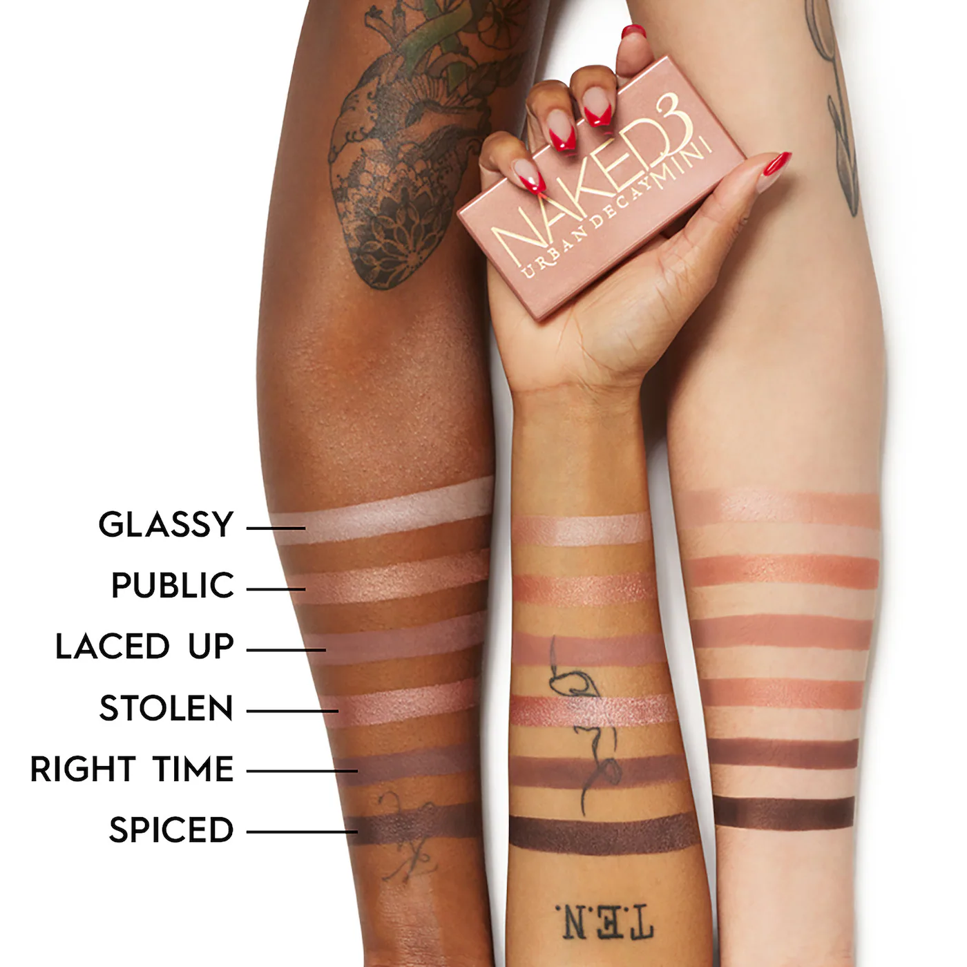 URBAN DECAY Mini Naked3 Eyeshadow Palette купить в Beauty Storage. Быстрая доставка по России и СНГ.