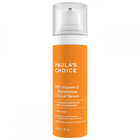 PAULA'S CHOICE 25% Vitamin C + Glutathione Clinical Serum  купить в Beauty Storage. Быстрая доставка по России и СНГ.