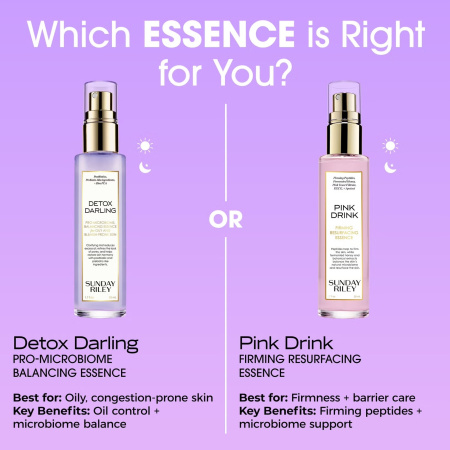 SUNDAY RILEY Detox Darling Microbiome Balancing Toner + Essence купить в Beauty Storage. Быстрая доставка по России и СНГ.