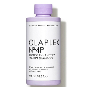 OLAPLEX No. 4-P Blonde Enhancer Toning Shampoo купить в Beauty Storage. Быстрая доставка по России и СНГ.
