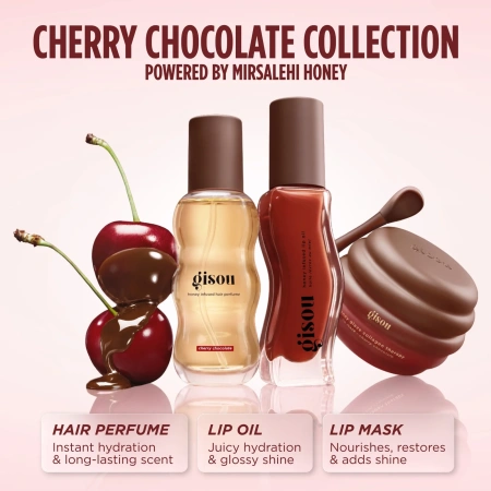 Купить GISOU Honey Glaze Collagen Therapy Lip Mask - Cherry Chocolate на Beautystorage.ru. Быстрая доставка по России и СНГ.