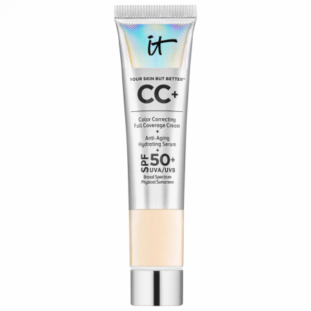 IT COSMETICS Mini CC+ Cream Full Coverage Color Correcting Foundation with SPF 50+ - Fair