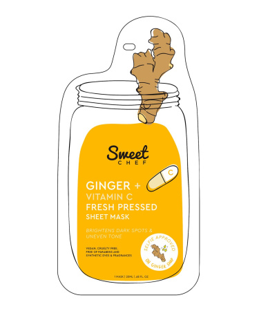 SWEET CHEF Ginger + Vitamin C Fresh Pressed Sheet Mask