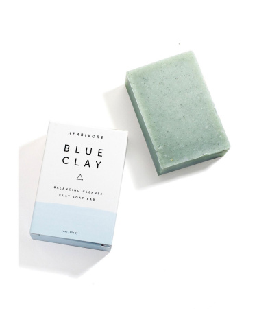 HERBIVORE Blue Clay Cleansing Bar Soap купить в Beauty Storage. Быстрая доставка по России и СНГ.
