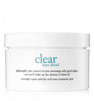 PHILOSOPHY Overnight Repair Salicylic Acid Acne Treatment Pads купить в Beauty Storage. Быстрая доставка по России и СНГ.
