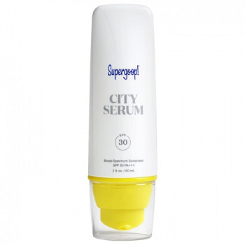 SUPERGOOP! City Sunscreen Serum SPF 30 купить в Beauty Storage. Быстрая доставка по России и СНГ.