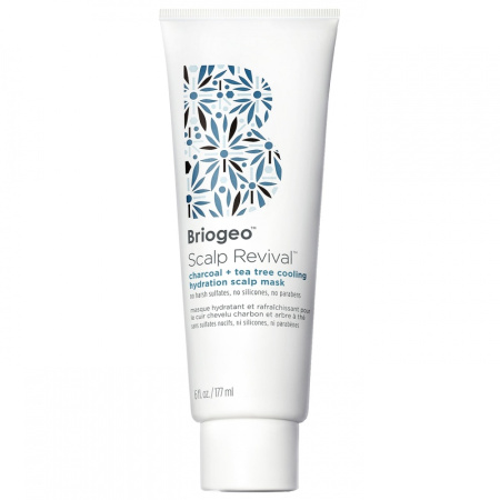 BRIOGEO Scalp Revival™ Charcoal + Tea Tree Cooling Hydration Mask for Dry, Itchy Scalp and Brush купить в Beauty Storage. Быстрая доставка по России и СНГ.
