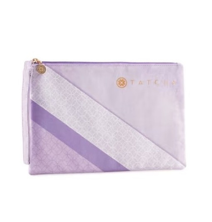TATCHA Organic Cotton Makeup Bag 