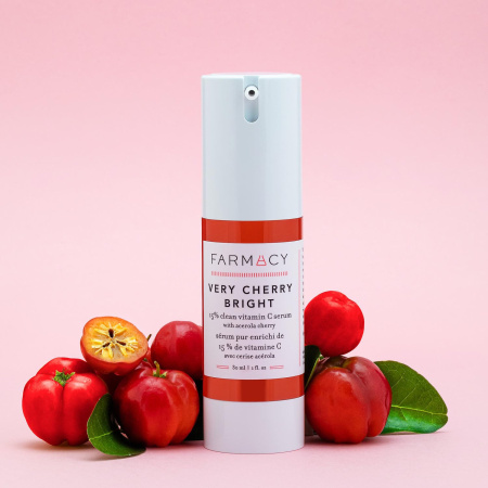 FARMACY Very Cherry Bright 15% Clean Vitamin C Serum with Acerola Cherry