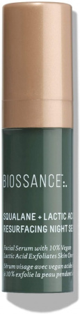 BIOSSANCE Squalane + Lactic Acid Resurfacing Night Serum (миниатюра) купить в Beauty Storage. Быстрая доставка по России и СНГ.