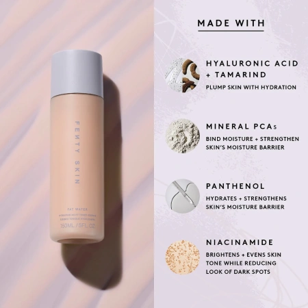 FENTY SKIN Fat Water Hydrating Milky Toner Essence with Hyaluronic Acid + Tamarind купить в Beauty Storage. Быстрая доставка по России и СНГ.