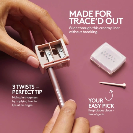 Купить FENTY BEAUTY by Rihanna TRACE'D OUT Pencil Lip Liner Sharpener на Beautystorage.ru. Быстрая доставка по России и СНГ.