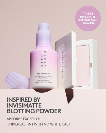 Купить FENTY HAIR The Imposter Invisi-Boost Volumizing Dry Shampoo на Beautystorage.ru. Быстрая доставка по России и СНГ.