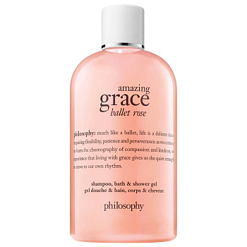 PHILOSOPHY Amazing Grace Ballet Rose Shampoo, Bath, & Shower Gel