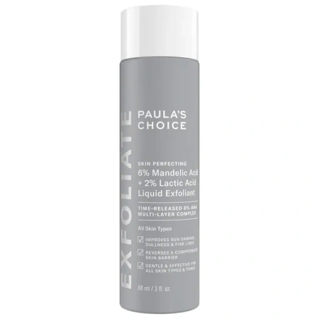 PAULAS CHOICE 6% Mandelic Acid + 2% Lactic Acid Liquid Exfoliant  купить в Beauty Storage. Быстрая доставка по России и СНГ.
