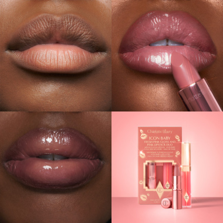 CHARLOTTE TILBURY Gloss & Lipstick Duo - Icon Baby купить в Beauty Storage. Быстрая доставка по России и СНГ.