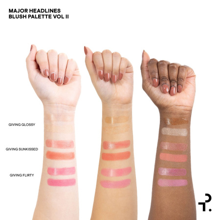 PATRICK TA Major Headlines Blush & Highlighter Palette Vol II купить в Beauty Storage. Быстрая доставка по России и СНГ.