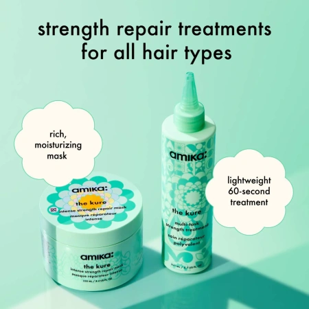 AMIKA The Kure Intense Strength Repair Hair Mask​ купить в Beauty Storage. Быстрая доставка по России и СНГ.