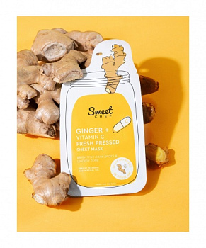 SWEET CHEF Ginger + Vitamin C Fresh Pressed Sheet Mask