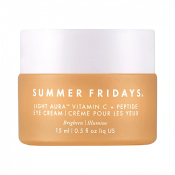 SUMMER FRIDAYS Light Aura Vitamin C + Peptide Eye Cream купить в Beauty Storage. Быстрая доставка по России и СНГ.