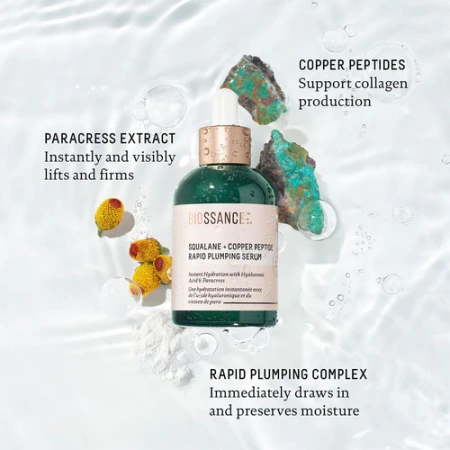 Купить BIOSSANCE Squalane + Copper Peptide Rapid Plumping Serum. Только оригинальная продукция! Косметика BIOSSANCE в магазине Beauty Storage. Лучшие акции и подарки к каждому заказу.