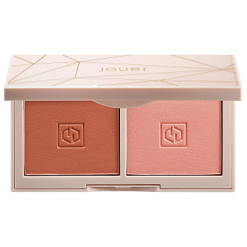 JOUER COSMETICS Rose Gold Blush Bouquet Dual Blush Palette Mini
