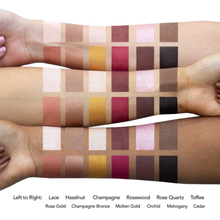 JOUER Rose Gold Matte & Shimmer Palette