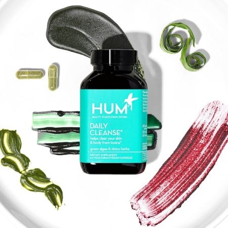 HUM NUTRITION Daily Cleanse Clear Skin and Body Detox Supplement купить в Beauty Storage. Быстрая доставка по России и СНГ.