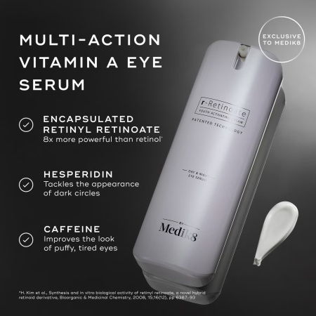 MEDIK8 r-Retinoate Day and Night Eye Serum купить в Beauty Storage. Быстрая доставка по России и СНГ.