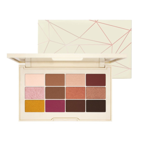 JOUER Rose Gold Matte & Shimmer Palette