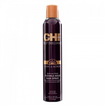 CHI Deep Brilliance Flexible Hold Hairspray купить в Beauty Storage.  Быстрая доставка по России и СНГ.