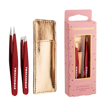 Купить TWEEZERMAN Vintage Rose Mini Tweezer Set with Case на Beautystorage.ru. Быстрая доставка по России и СНГ.